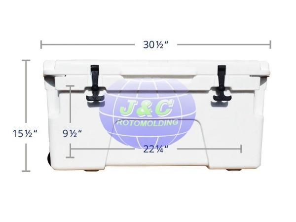 Custom Rotational Moulding Products Plastic Cooler Box By Aluminum Moulds
