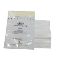 Sacos plásticos do Biohazard 95kPa da parede do uso médico 3 para o laboratório