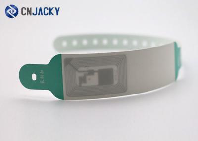 Thermal Printer Direct Printing Adhesive Thermal Barcode Wristbands With Rfid Chips