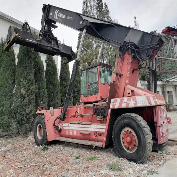 Crawler Crane 45ton Used Kalmar Container Reach Stacker DRF450 for Construction Equipment
