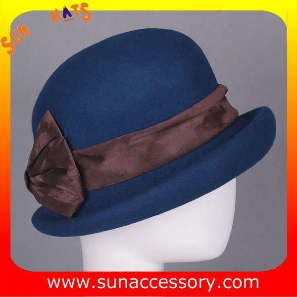 6811147 Sun Accessory customized  winner  fashion 100% Australia wool felt  hats, women hats and caps wholesaling