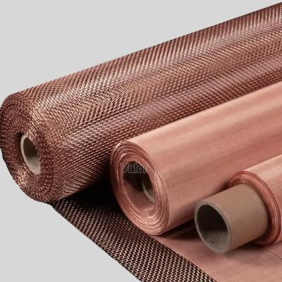 Maillage de fil de cuivre tissé pur à 99,9% sur mesure