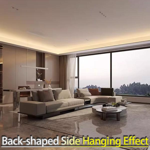 24В низкое напряжение самоклеящаяся линейная световая лента без падения напряжения встроенная светодиодная линия атмосферный свет