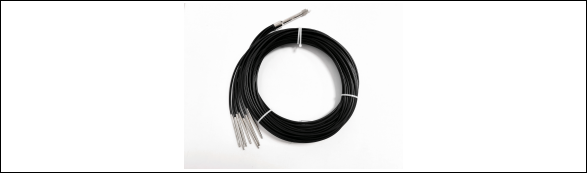 Flexible Optical Fiber With 1x7 Optical Fiber Coupler For He Ne Laser