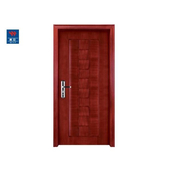 Расклассифицированная огнем тимберса входа гостиницы безопасности твердого тела дверь внутреннего полного деревянная с сертификатом UL