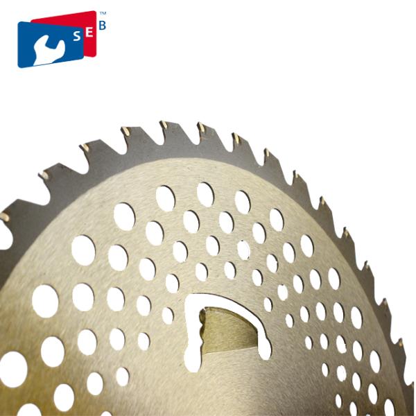 255mm TCT Circular Bush Cutting Saw Blade for Grass Bamboo Fence