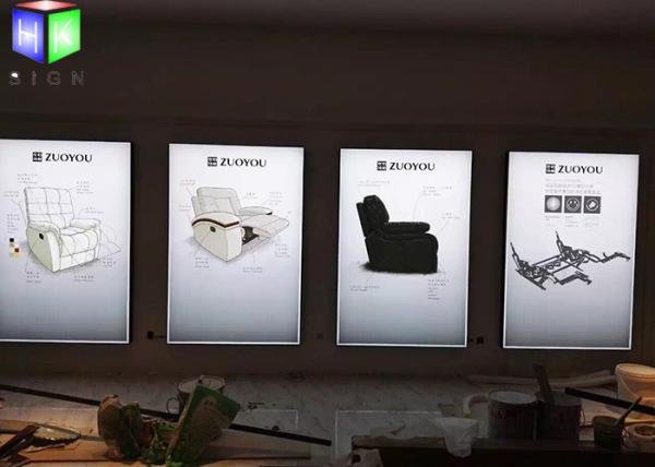 11X17 Waterproof LED Picture Frame Light Box Fabric UL Certifications