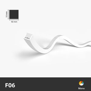 IP68 10x10mm Mini Dimensões LED Neon Flex com Design Top View e longa vida útil