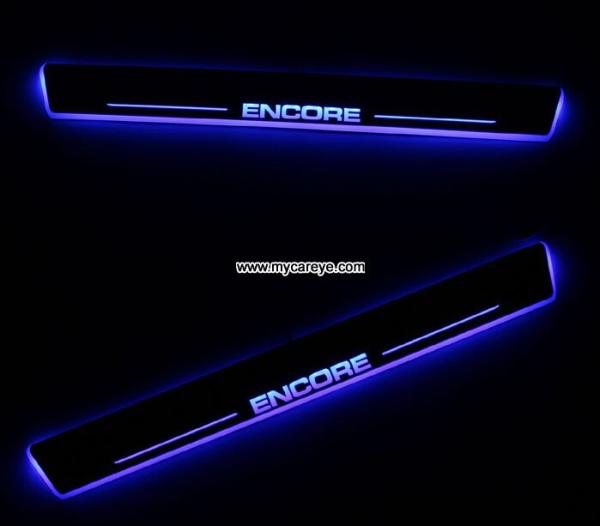 Buick Encore LED Scuff Plate And Light Bar Car Door safety lights for sale