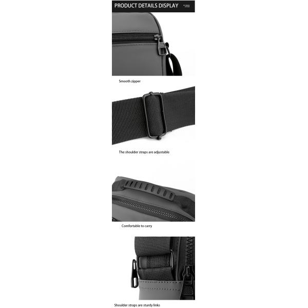 Bolsa de bolsas de mensajería a granel impermeable para hombres