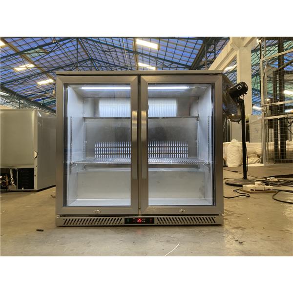 3 Doors Mini Beer Display Fridge Undercounter Back Bar Beer Cooler