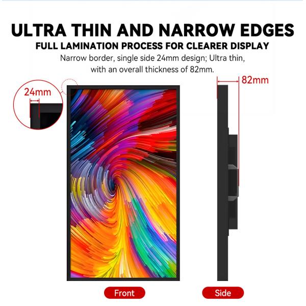 32/55 Inch Outdoor UV Protection High Quality Good Stability Waterproof Digital Signage 4000nits