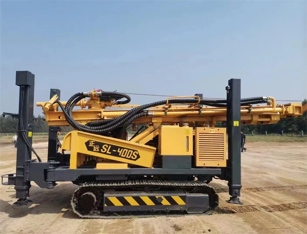 Máquina de perforación asequible 400 m Profundidad de perforación 16-55 m3/min Consumo de aire