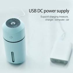 Grátis 320ML Mini Humidificador de Ar Portátil Nebulizer de Neblina Frio Silicone Seal Design USB Umidificadores de Ar Ultrassônicos