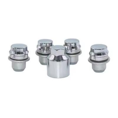 Auto Tyre Wheel Lug Nuts M14*1.5 Chrome Short Shank Wheel Screw For Land Rover