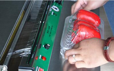 ПВК нержавеющей стали электрический льнет машина для упаковки фильма/машина запечатывания подноса еды