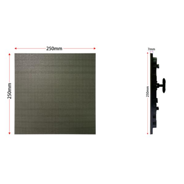 3840Hz/s Refresh Rate Indoor Rental LED Display Easy Connection Synchronization Control