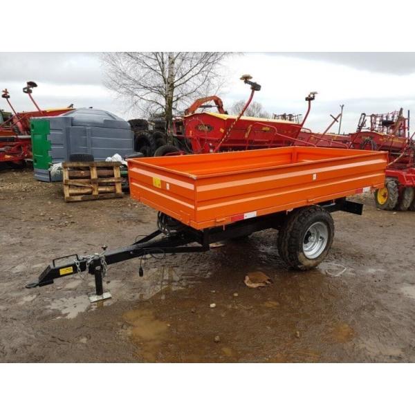 3T2W 2wheel Dump Trailer 3000kgs; Farm Transport Tipping Trailer; Hydraulic Dump Trailer