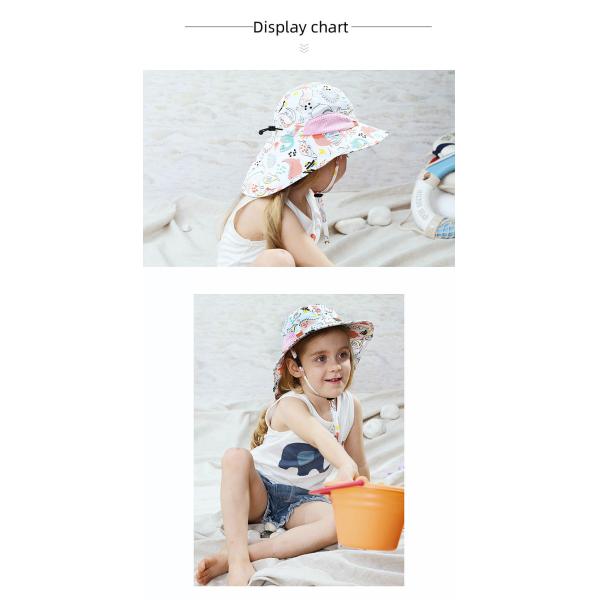 Large Brimmed Childrens Legionnaire Sun Hats 43cm For Boys Girls