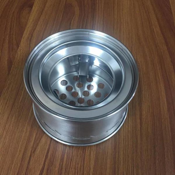 Ash Free Smokeless Fire Stove 3 Inch , Stainless Steel Smokeless Outdoor Stove