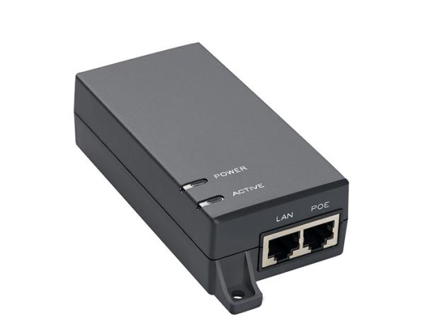 Wall Mounted 24V 1.1A 802.3AT PoE Injector 26W Passive Power Over Ethernet