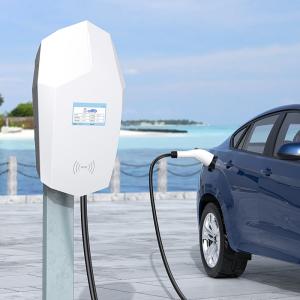 C.A. de remplissage 220V 7KW Wallbox EV de pile à C.A. d'écran de couleur d