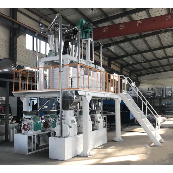 Автоматическая фрезерная пшеничная фрезерная машина для южноафриканского мукомольного завода мощностью 10-20 тонн