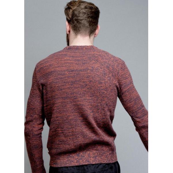 Adult Easy Crochet Pullover Sweater , Marl Texture Lightweight Pullover Sweater