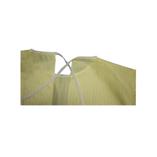 Желтая одежда ткани 100GSM тафты 100% полиэстер устранимая медицинская