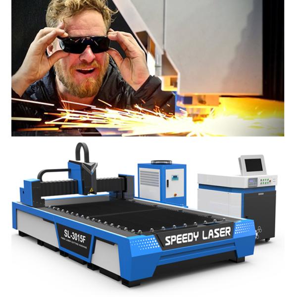 Raycus / JPT / IPG 1000W / 2000W / 3000W fiber laser metal cutting Machine cutting 4mm stainless steel