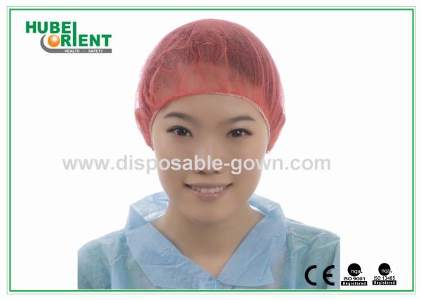 Capuchons à bouffant à usage unique avec élastique unique