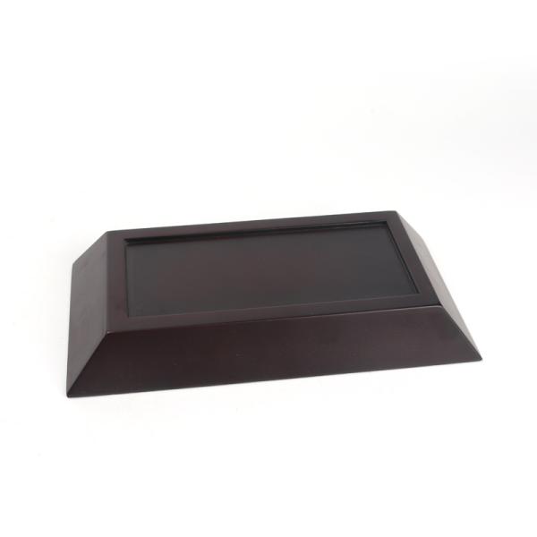 wooden Desk Name Holder wooden name plate , wooden base