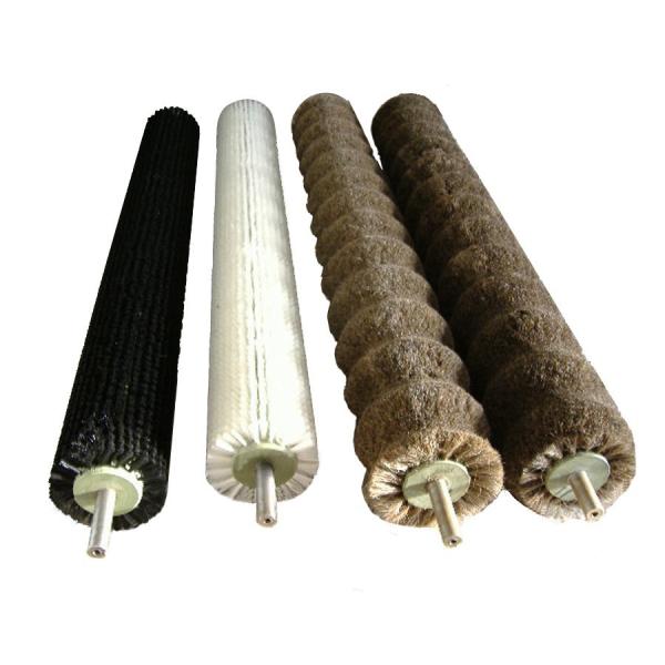 Spiral Coil Egg Conveyor Cleaning Cylinder Brushes Soft Nylon