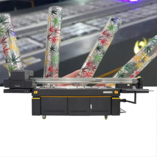 High Quality Printer 360 Round Aluminum Cans Auto UV Cylinder Printing Machine