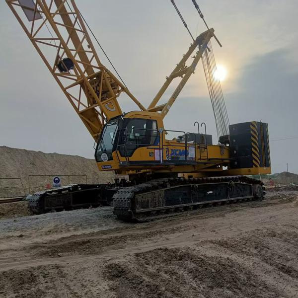 Used Hydraulic Crawler Crane For Construction Infrastructure Projects