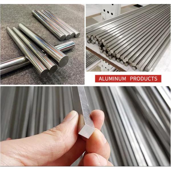 TISCO 7075 T6 6063 T5 Round Solid Aluminium Bar ASTM B209 JIS H4000