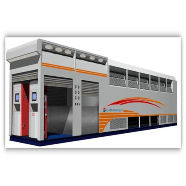 Combined Type Digital Liquid Natural Gas Fuel Stations Modular Design