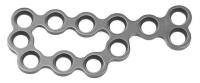Type titanique calcaneal VI de plats de verrouillage d'os de la CE 4.0mm HB