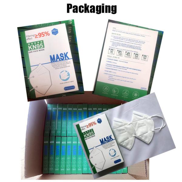 Anti Virus KN95 Face Mask Protective KN95 Civil Mask Full Coverage