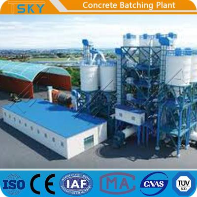 O tamanho pequeno compacto 180m3/H HLS180 pré-fabricou a planta do grupo