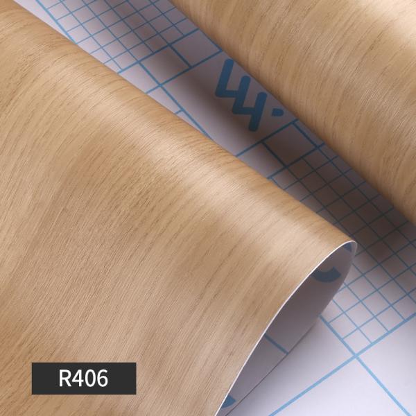 Geometric Pattern Wood Grain Self-Adhesive Contact Paper Wallpaper for Wall Waterproof Sticker from Wood Wallpaper