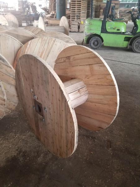 Ispm15 Wooden Cable Drum Large Industrial Wooden Cable Reels