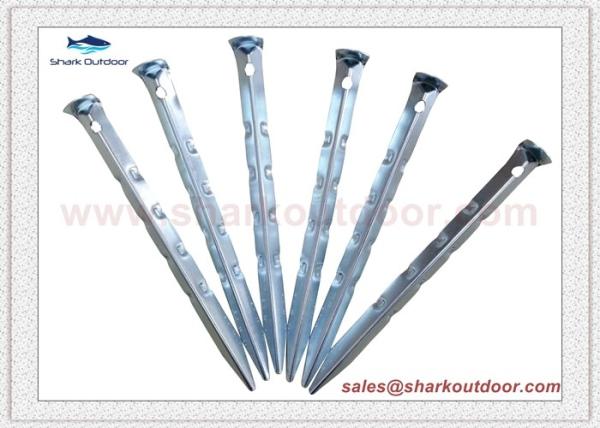 Steel Ripple Tent Peg stakes