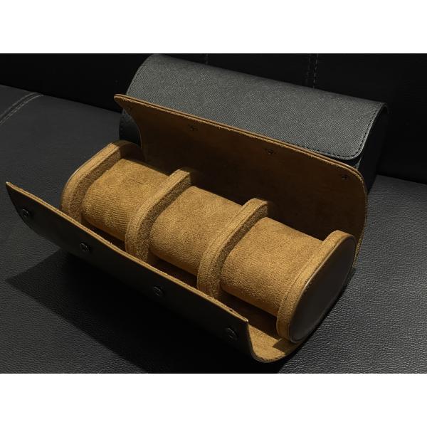 Sample Time 5-7 Days 3Pcs Watch Roll Made of Pu Leather for Customized Logo and Color
