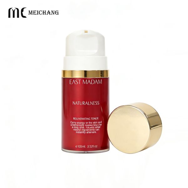 50ML & 80ML Double-Layer Acrylic Airless Pump Bottle with Customizable Packaging for Premium Skincare