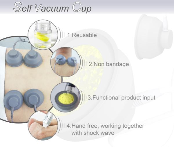 ED Treatment Eswt Shockwave Therapy Machine , White Muscle Shock Machine