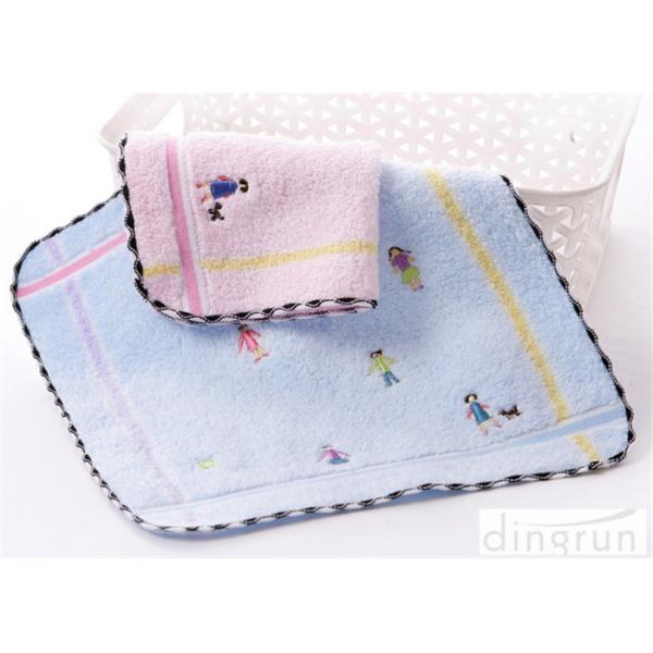 Low Cadmium Mini Home Hand Wash Towels With Embroidered Style