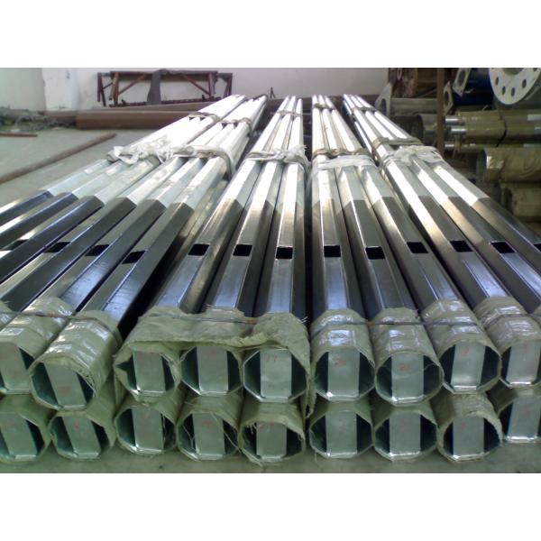 Коммерчески гальванизирование и картина горячего погружения Poles уличного света светлых Poles