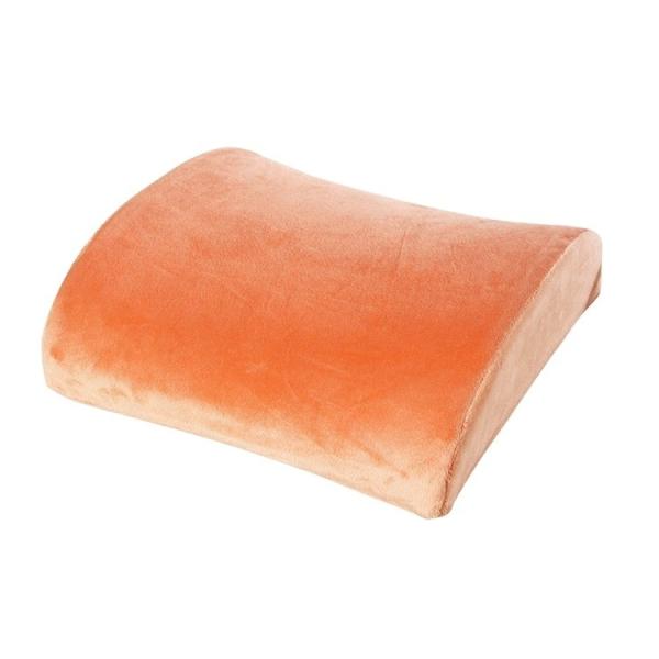 Office Chair Car Seat Memory Foam Lumbar Support Massage Cushion for Embroidery Logo