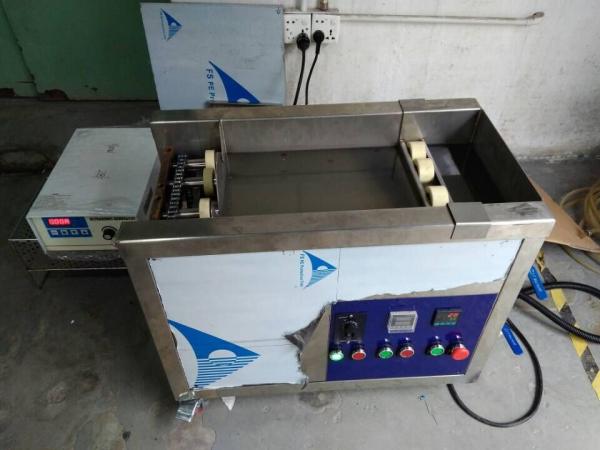 Líquido de limpeza ultrassônico ajustável 126L do rolo de SUS304 Anilox
